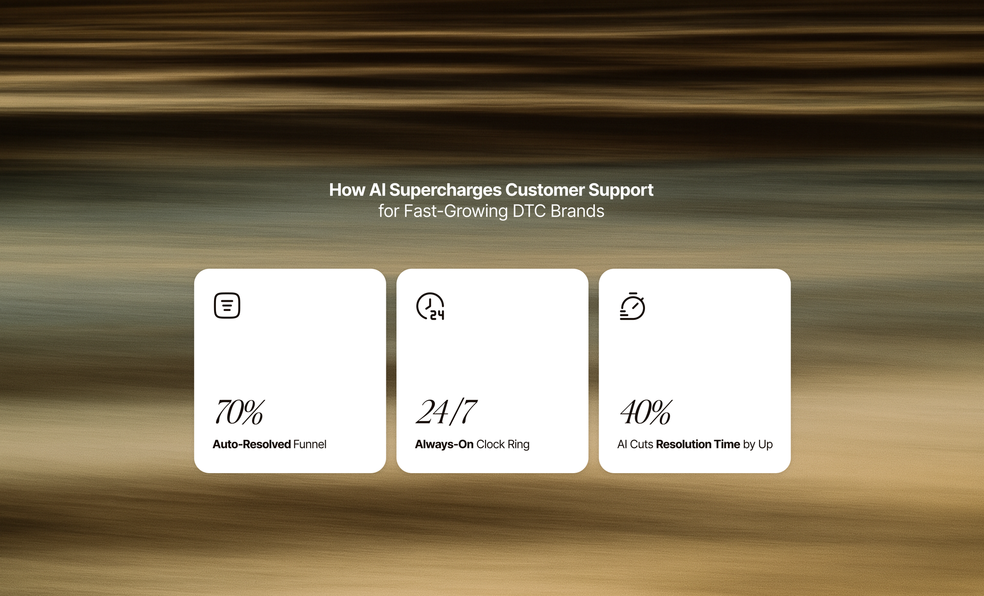 AI Customer Support for DTC Brands: How to Scale CX Without Extra Hires