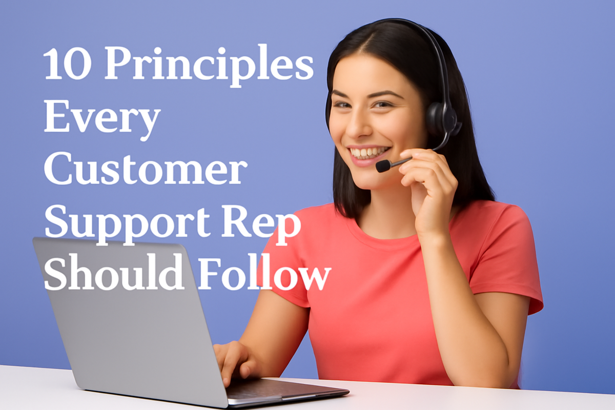 10 Customer Service Principles Every Great Support Rep Should Follow