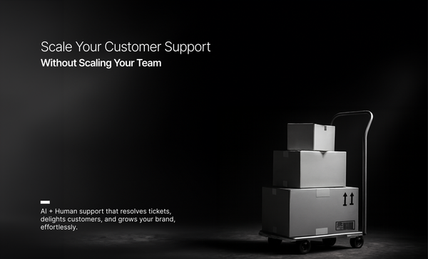 AI-powered customer support for DTC brands handling tickets efficiently without increasing team size